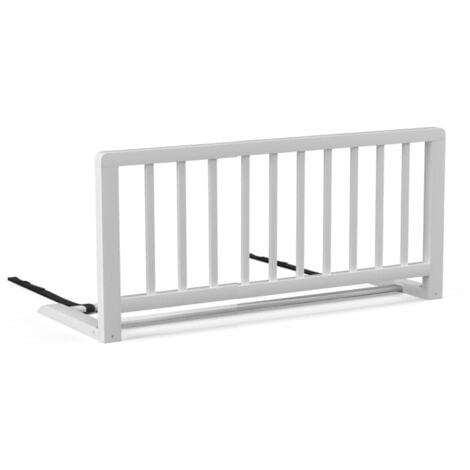 NIDALYS Barrière de lit blanche 90cm