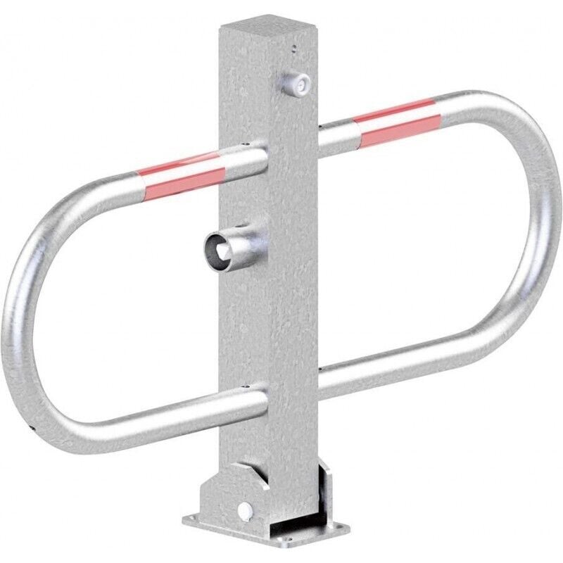 Barrière de parking, galvanisée à chaud 70x70mm