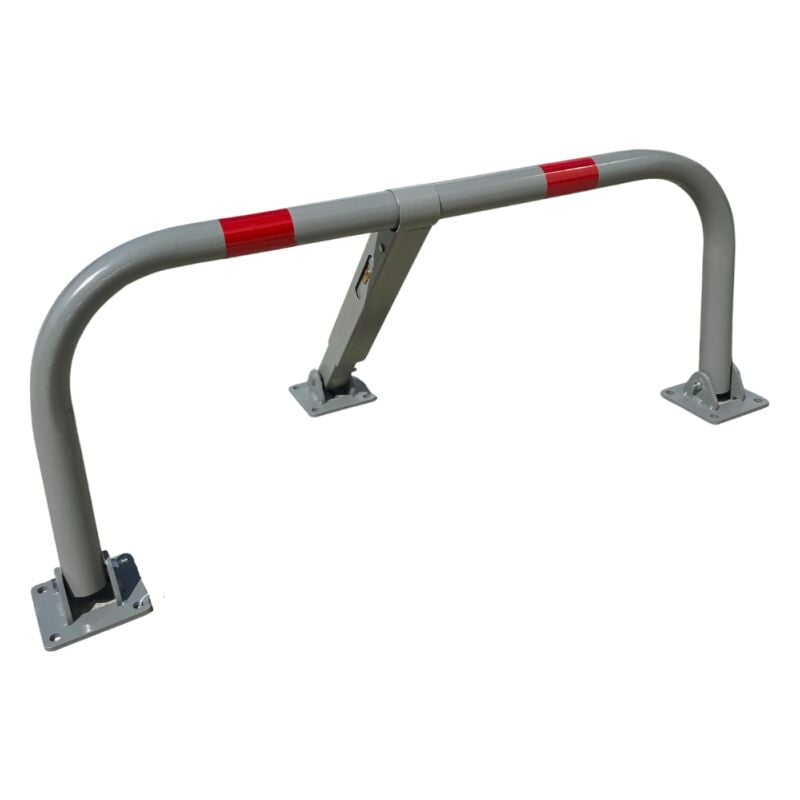 Barrière de parking manuelle en acier à cylindre + clés - SECURY-T