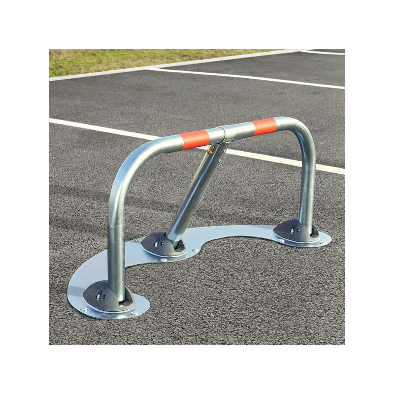 Barrière de parking spécial macadam - B301C - Ce produit de marque est neuf. - Mottez