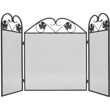 Barrière de Protection pour Poêles à Bois et Cheminées. Look ancien