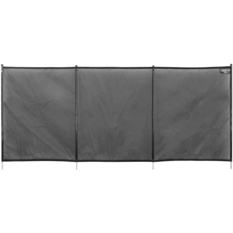 Barrière de protection souple noire AQUALUX - hauteur 1.25m - module 10ml -105284
