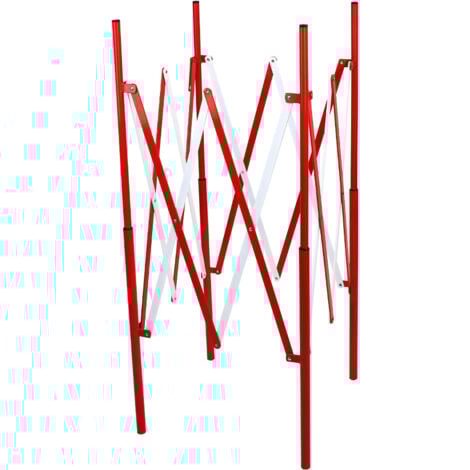 Barrière de regard extensible - rouge/blanc - 8000271