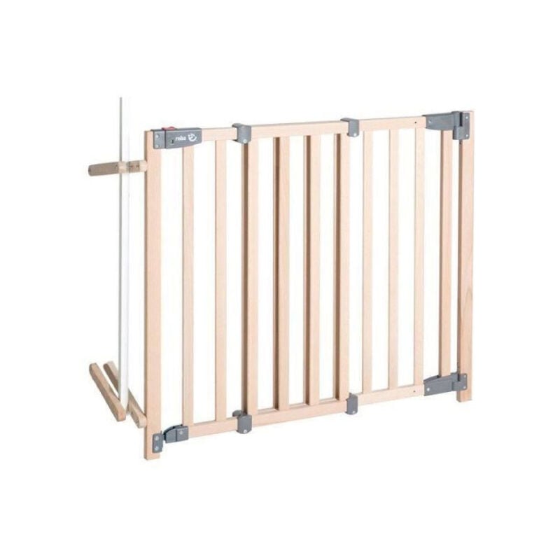 Roba - Barriere de Sécurité Bébé pour Escalier Safety Up Largeur de 93.5 a 120.5 cm