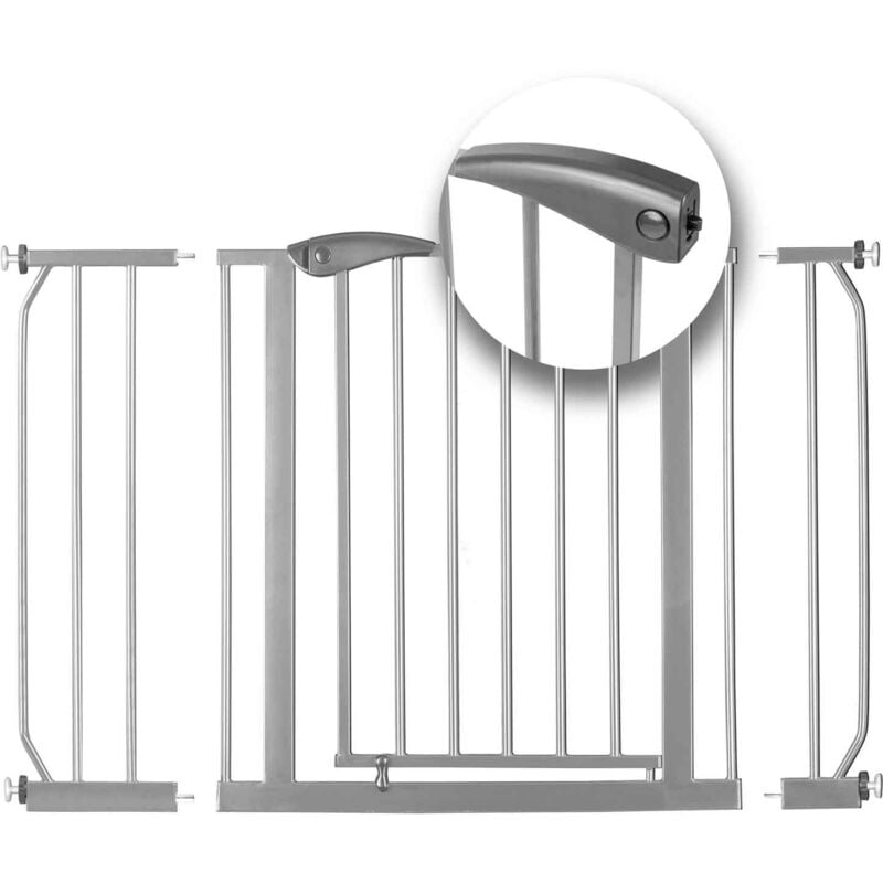 Barrière de sécurité grise Nukido 718301