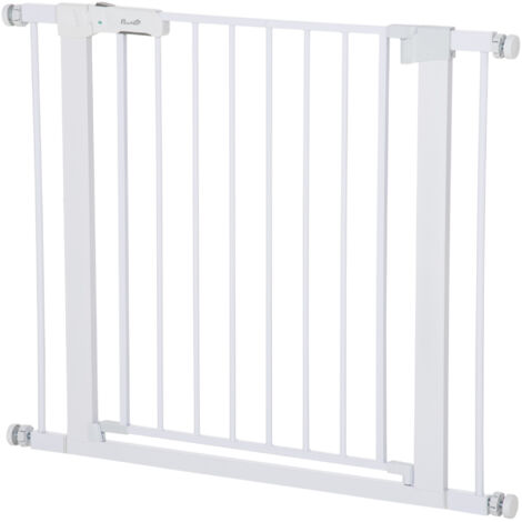 Barrière de Sécurité pour Chien, Fixation par Pression, Largeur Ajustable 76-97 cm