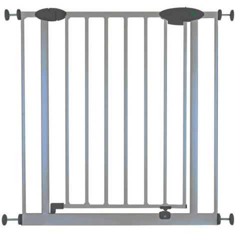 Barrière de Sécurité Sofia Largeur Extensible Gris Alu – Conforme NF EN 1930 02/2012
