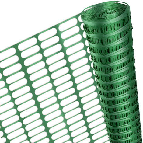 TOLLETOUR Barrière de signalisation 1x50m, Balisage de chantier et balisage plastique, Vert