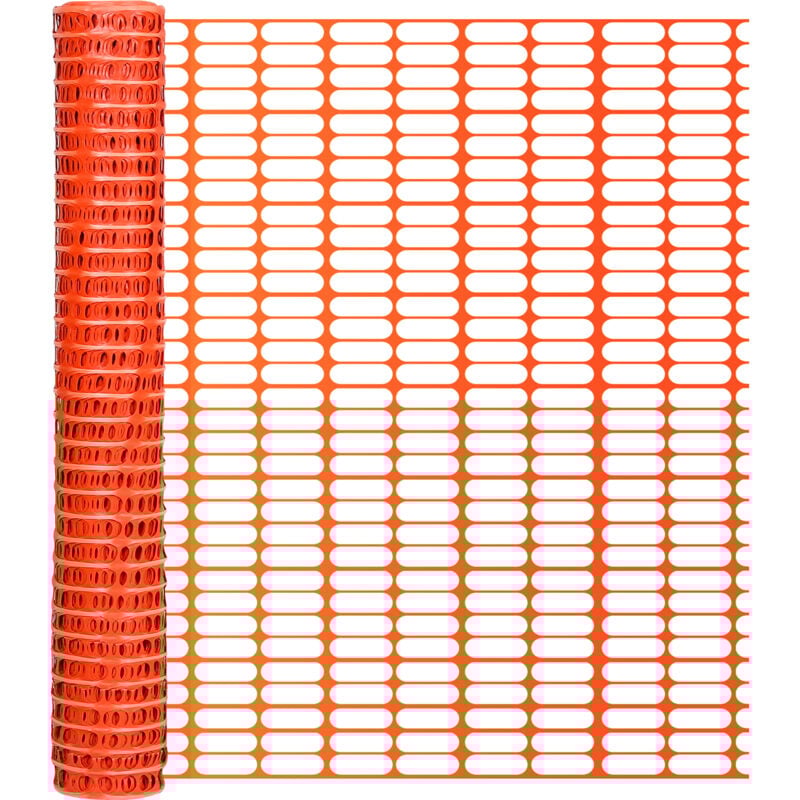 Barrière de signalisation Grillage avertisseur, 1x50m, Grillage de signalisation Orange