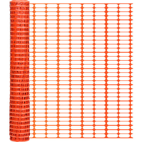 Batishop  Filet / barrière de signalisation orange 1M X 50M