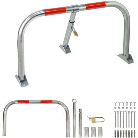Barrière parking rabattable