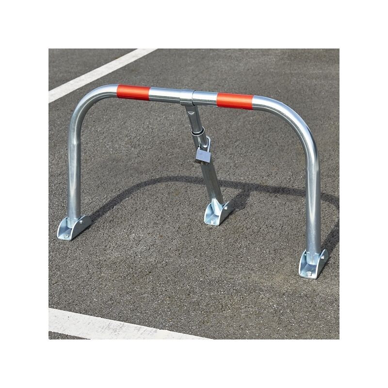 Barrière de parking 3 pieds rabattable éco