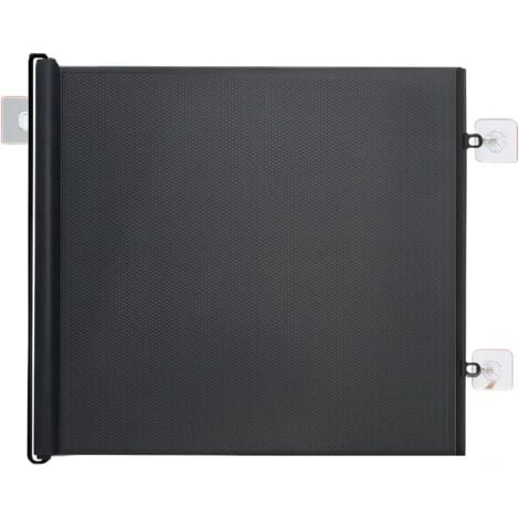 ENOWELIR Barrière Sécurité Animaux Rétractable Sans Perçage 150x78cm Intérieur Chats Chiens Filet Coulissant Escalier Couloir