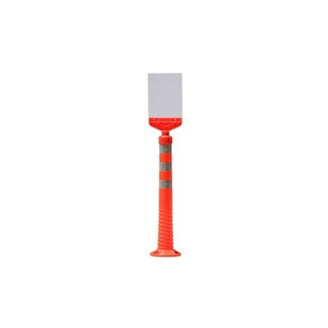 Barrière sécurité RS PRO en Polyuréthane Orange x Haut. 750mm ( Prix pour 1 )