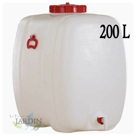 Barril de polietileno alimentario 200 litros para liquidos y bebidas