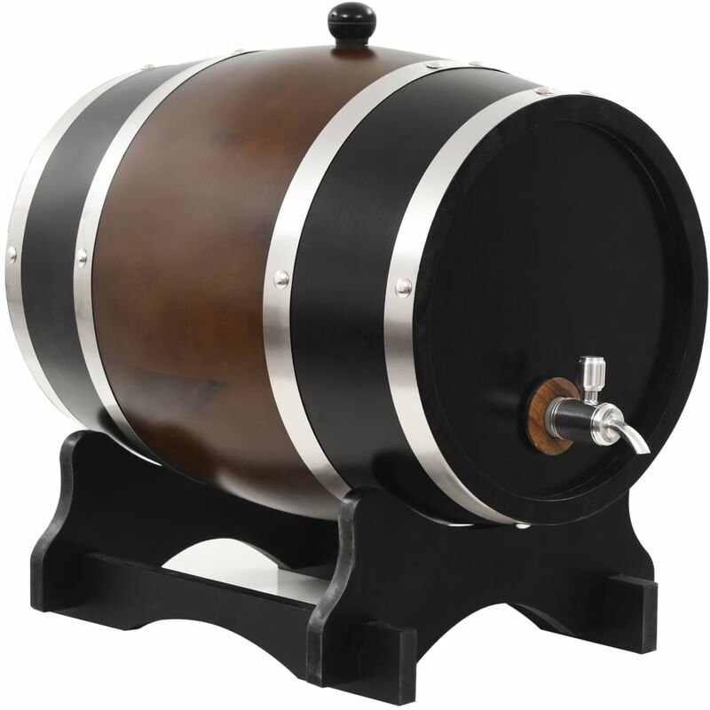 

Barril de vino con grifo madera de pino maciza 12 L