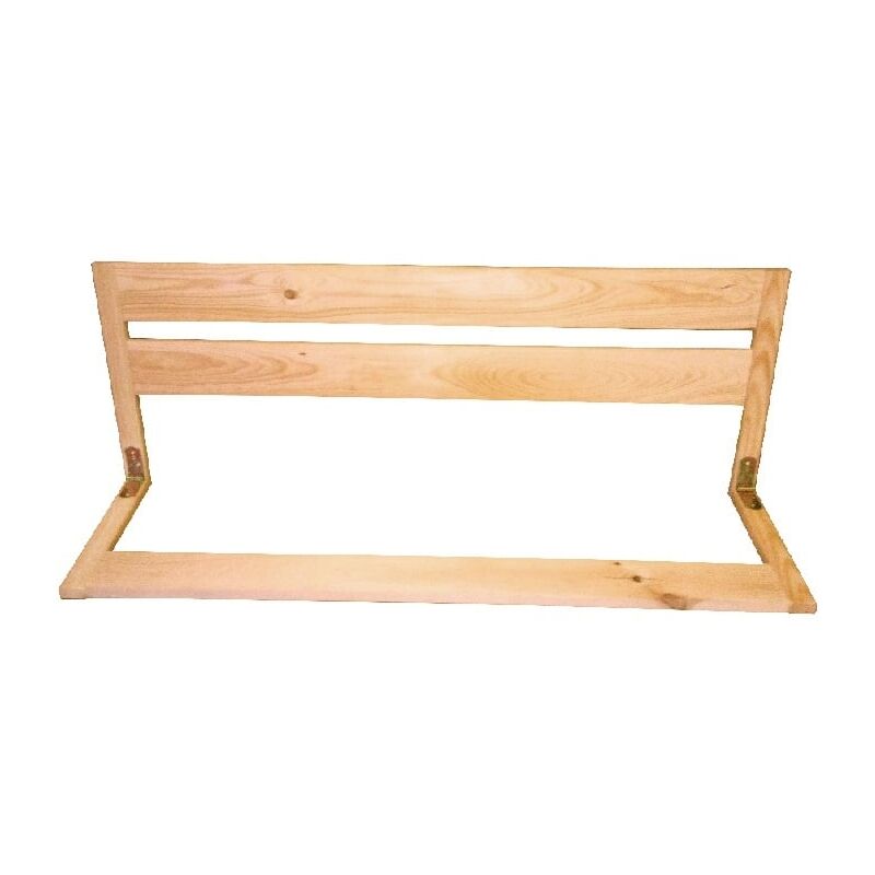 Viking Choice - Barrière de lit pliante - protection contre les chutes - épicéa 97x40x30cm