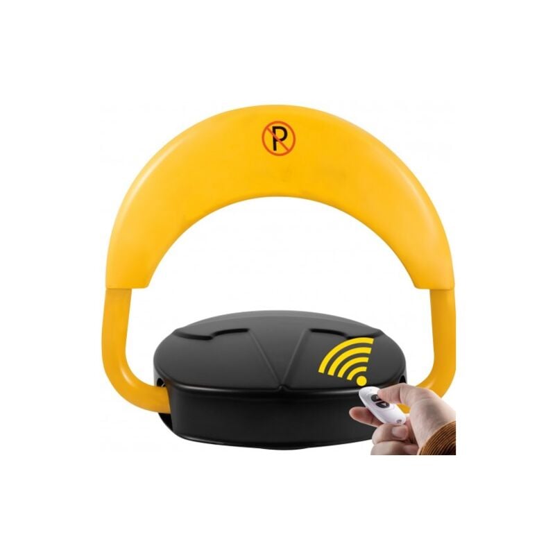 Barrière de Parking Rabattable Contrôle à Distance 15m Verrou de Stationne ME nt + Télécommande Protéger Espace Privé Com ME rcial