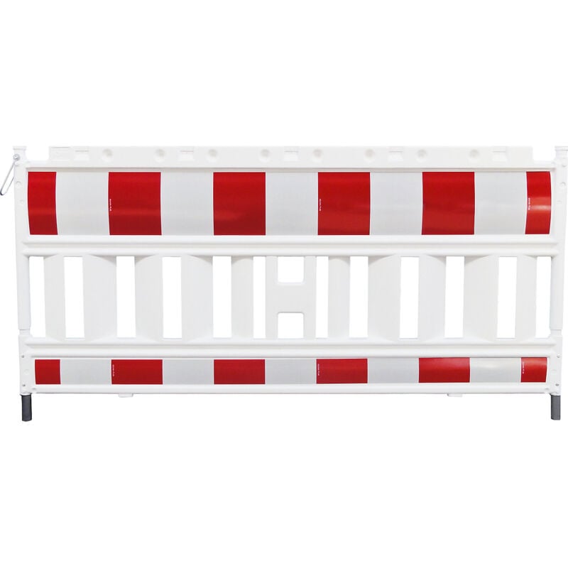 Certeo - Schake, Barrière de sécurité en plastique à film réfléchissant,