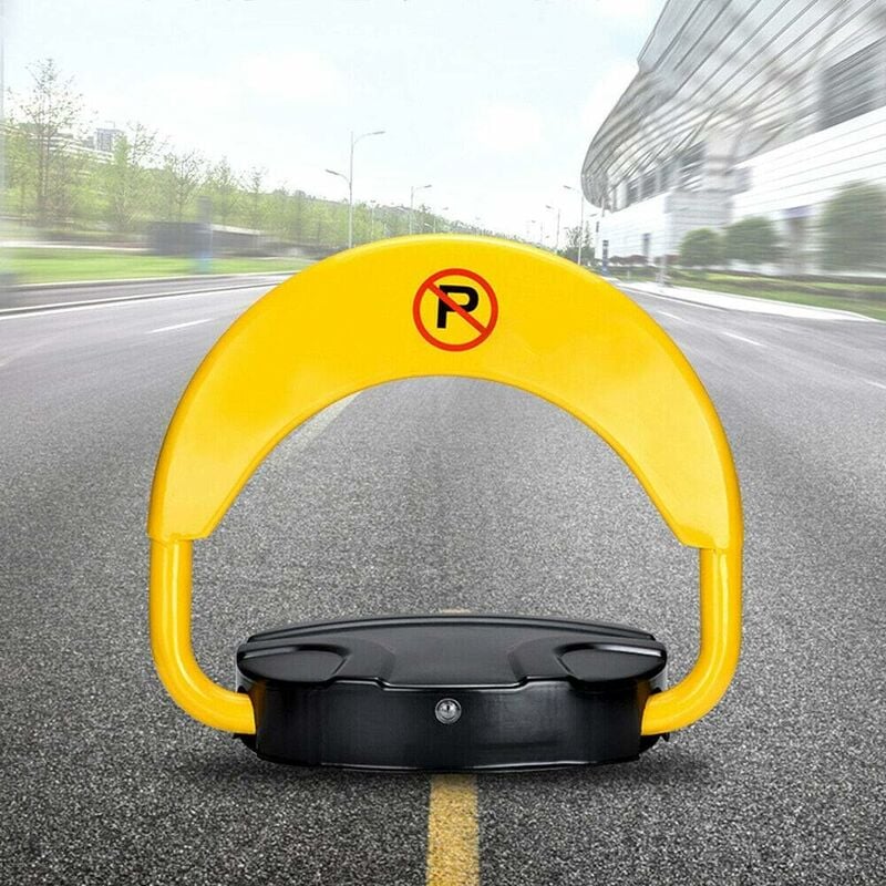 Senderpick - Barrière de stationnement verrouillable avec télécommande verrouillée anti-interférences