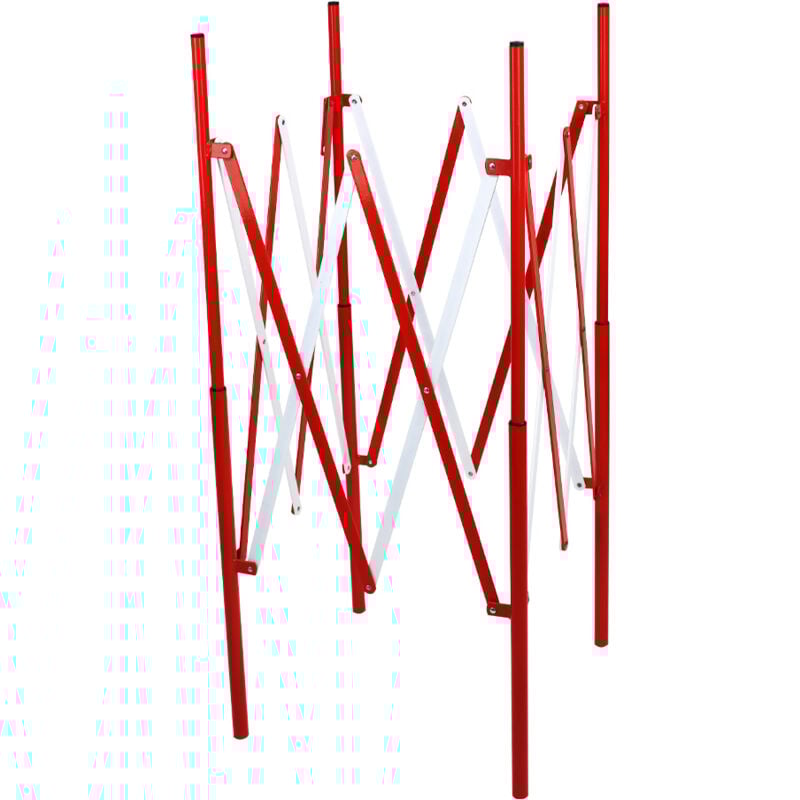 Novap - Barrière de regard extensible - rouge/blanc - 8000271