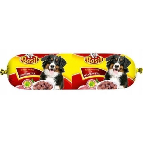 Barrita de carne de vacuno Basil 900g para perros 1 ud