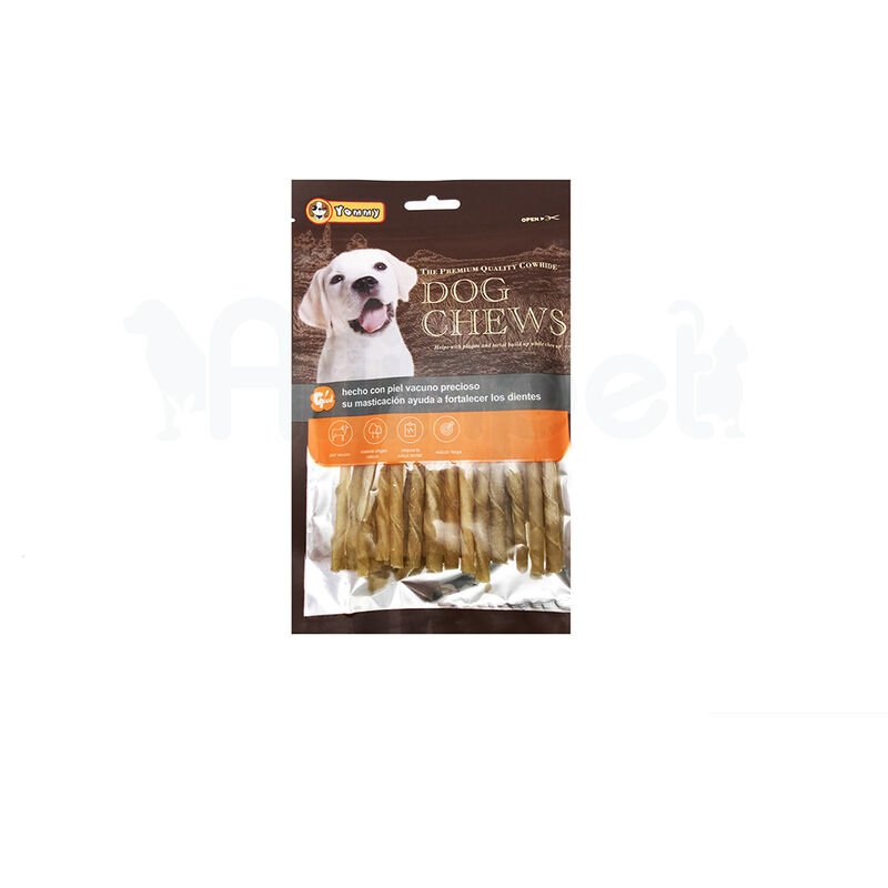 

Barritas Masticables para Perro, Pack de 25 Unidades - 12.70 Cm 7-9 Mm