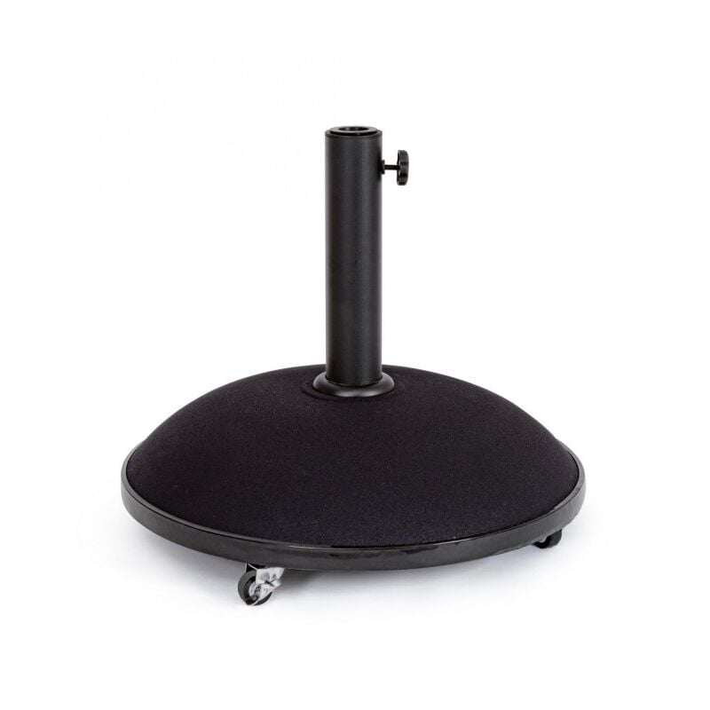 Yes Everyday - Base de parapluie Barry 50Kg avec roulettes Noir