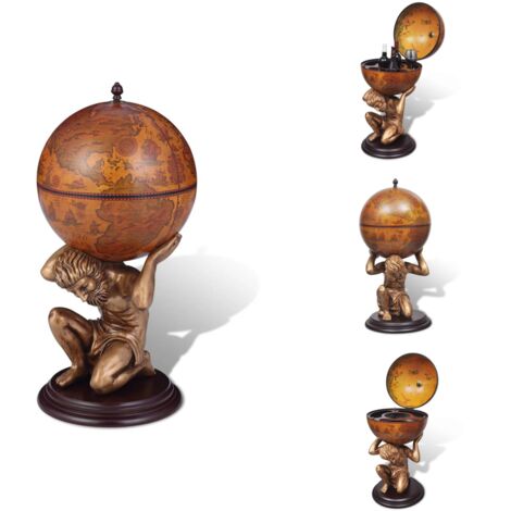 Barschränke & Hausbars - Living Globus-Bar Atlas 42×42×85 cm