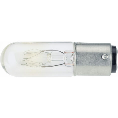Barthelme 00100010 Kleinröhrenlampe 24 V 5 W BA15d  Klar 1 St.