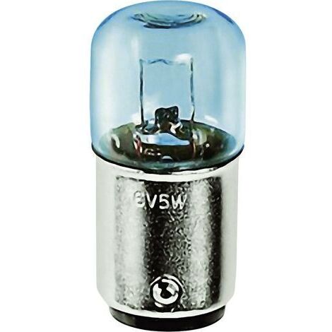 Barthelme 00144805 Kleinröhrenlampe 48 V 5 W BA15d  Klar 1 St.