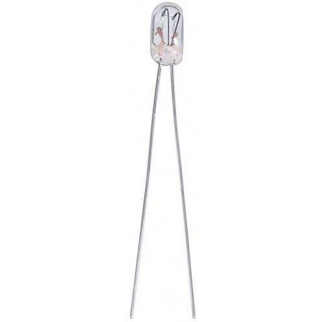 Barthelme 21109126 Micro ampoule incandescente 12 V 0.72 W T1 clair 1 pc(s) S65362