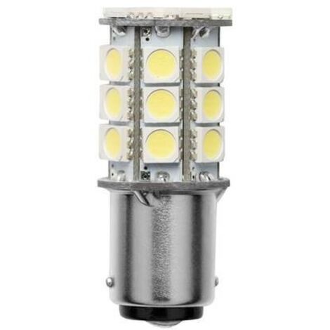 Barthelme 52143015 Luce di segnalazione a LED Bianco luce del giorno BA15d 10 V/DC, 30 V/DC, 10 V/AC, 18 V/AC 350 lm