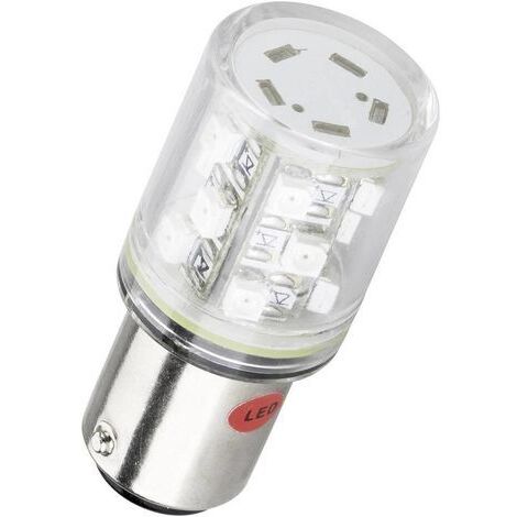 Barthelme 52190111 Ampoule LED rouge BA15d 12V
