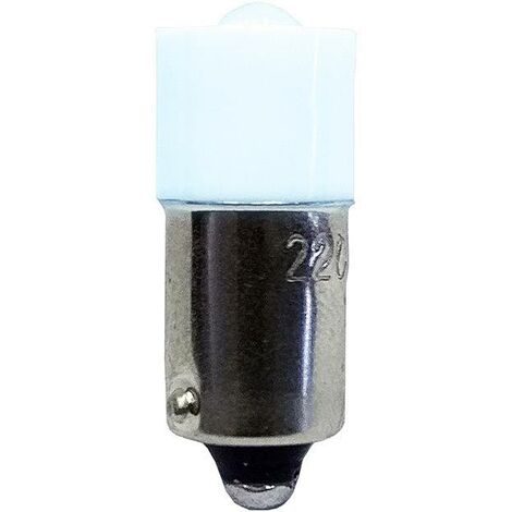 Barthelme 53120615 Voyant de signalisation LED blanc lumière du jour BA9S 230 V/AC X722351