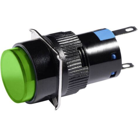 Barthelme 58500113 Luce di segnalazione a LED Verde 12 V DC/AC
