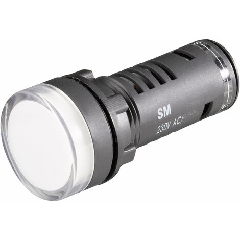 Barthelme 58623015 LED-Signalleuchte Weiß    230 V/AC