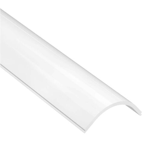 Barthelme 62399791 CATania Angolo 3030 Abdeckung opalweiß Couvercle de protection PMMA (L x l x H) 1000 x 38.6 x 13.2 m