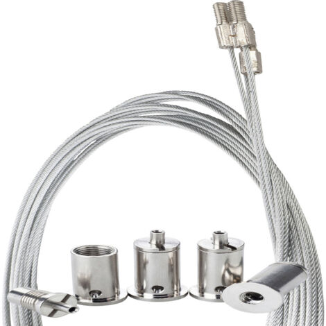 Barthelme 65300160  Seilabhängung       Metall (L x B x H) 15 x 170 x 100 mm Bag 2 St.