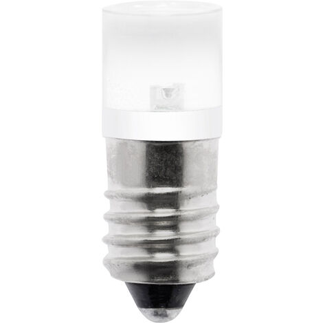 Barthelme 70113526 LED-Signalleuchte Weiß   E10