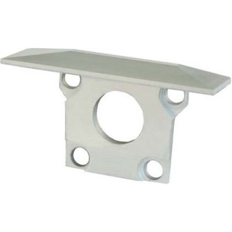 Barthelme Alu-T-Profil Endkappe kurz mit Loch 8.5mm 62399606