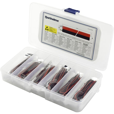 Barthelme  LED-Sortiment  Rot, Blau, Grün, Gelb, Amber, Kaltweiß   50 mcd, 100 mcd, 250 mcd, 300 mcd