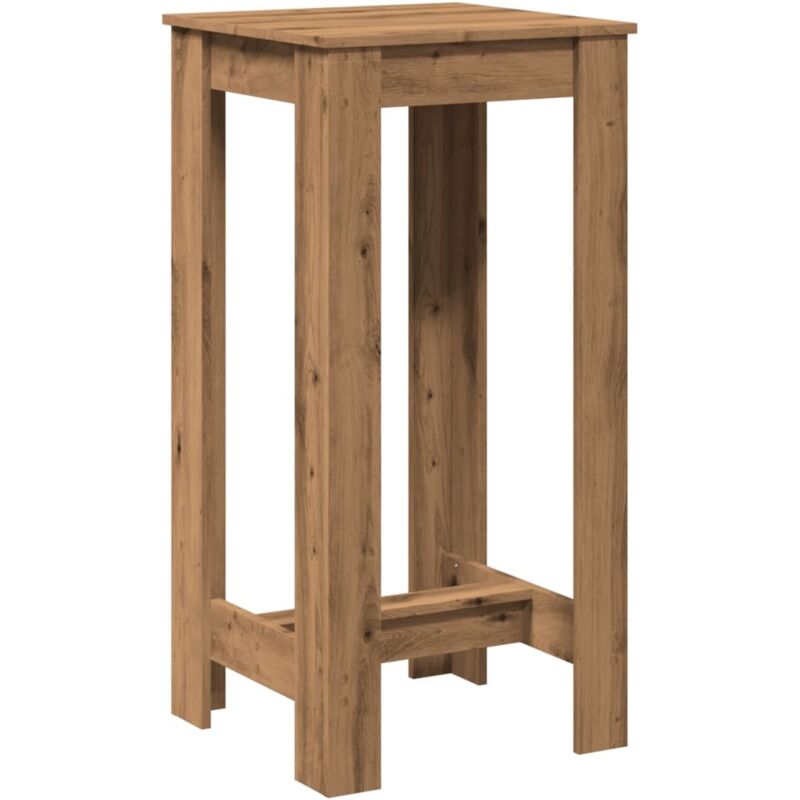 Bartisch Artisan-eiche 51x50x103, 5 Cm Holzwerkstoff Vidaxl