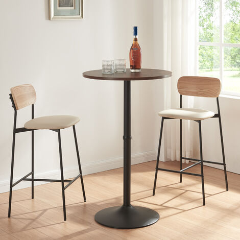 Bartisch Vantaa 100x60 cm Walnuss [en.casa]