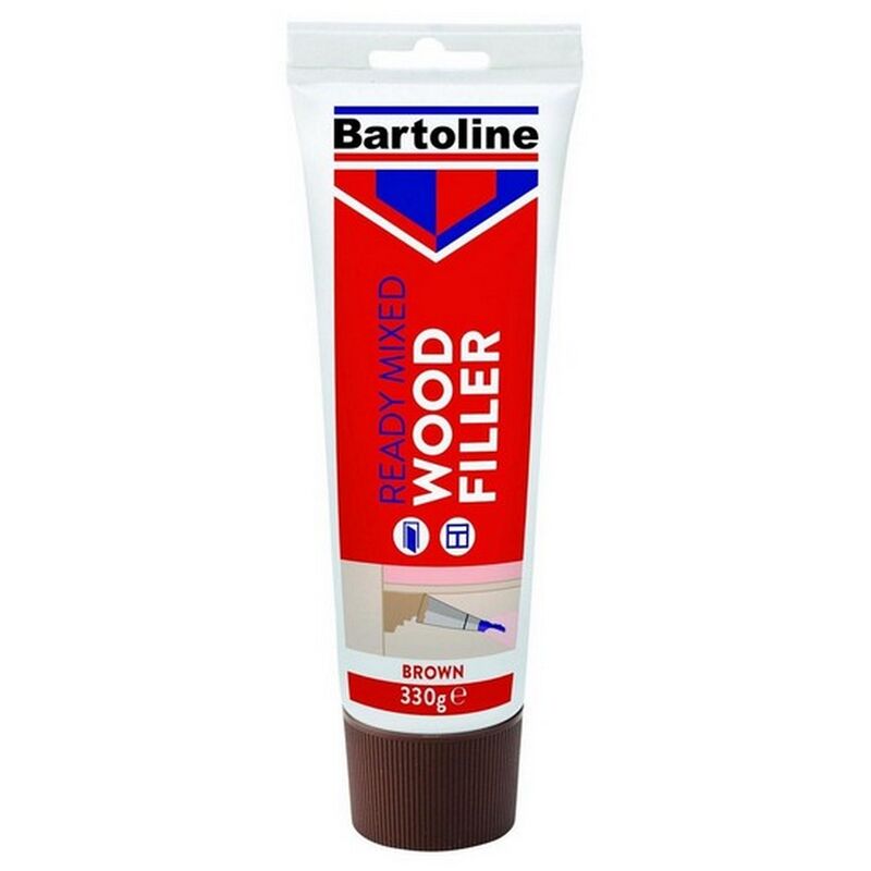 Bartoline - Wood Filler Brown Tube 330g