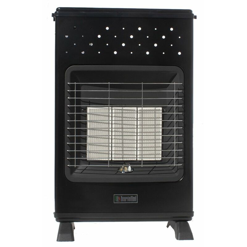 Bartolini - Poêle au Méthane Modèle Infrarouge Laura Couleur Noir