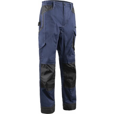BARVA pantalon de travail Bleu Nuit - Coton/Polyester