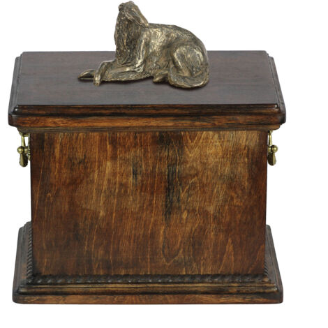 Barzoï russe, Barzoï, Barzoï I - Urne pour cendres de chien, urne avec statuette, urne élégante de style classique de la marque Art-Dog