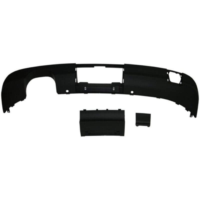 Bas de pare-chocs + trappe pour Audi A3 Sportback double échappement (05/10-01/13)