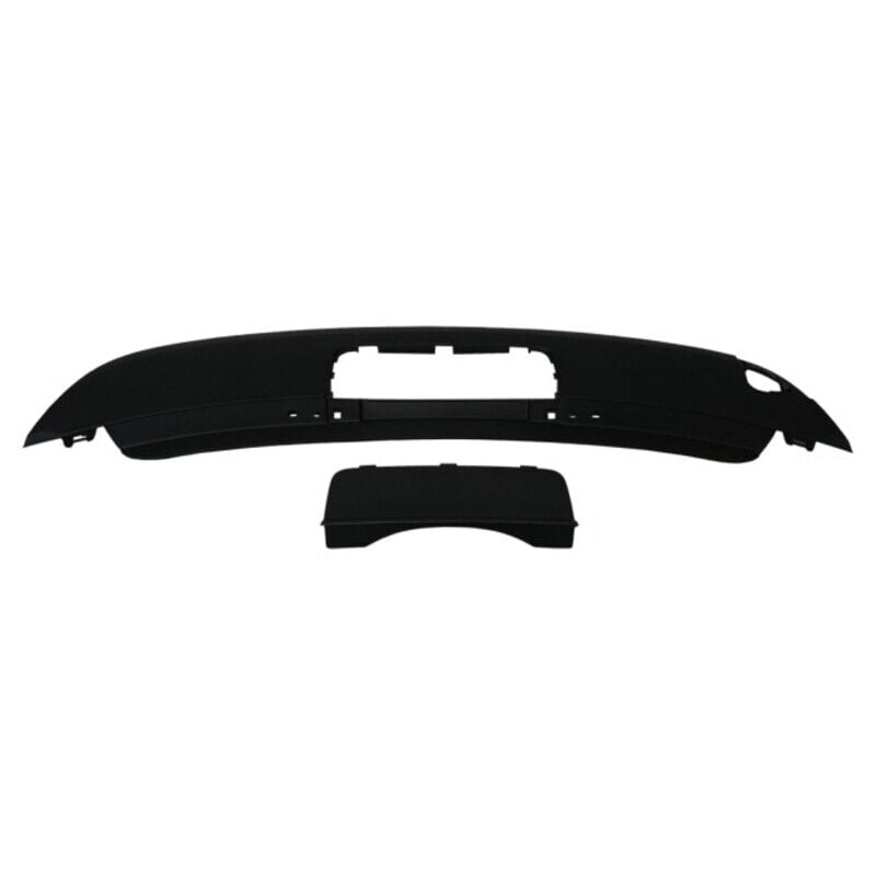 Bas de pare-chocs + trappe pour Volkswagen Golf 6 Plus double échappement vers le sol